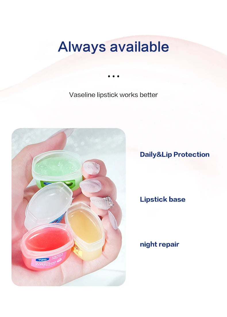 Natural Plant-Based Lip Balm Set – 4/6/8pcs