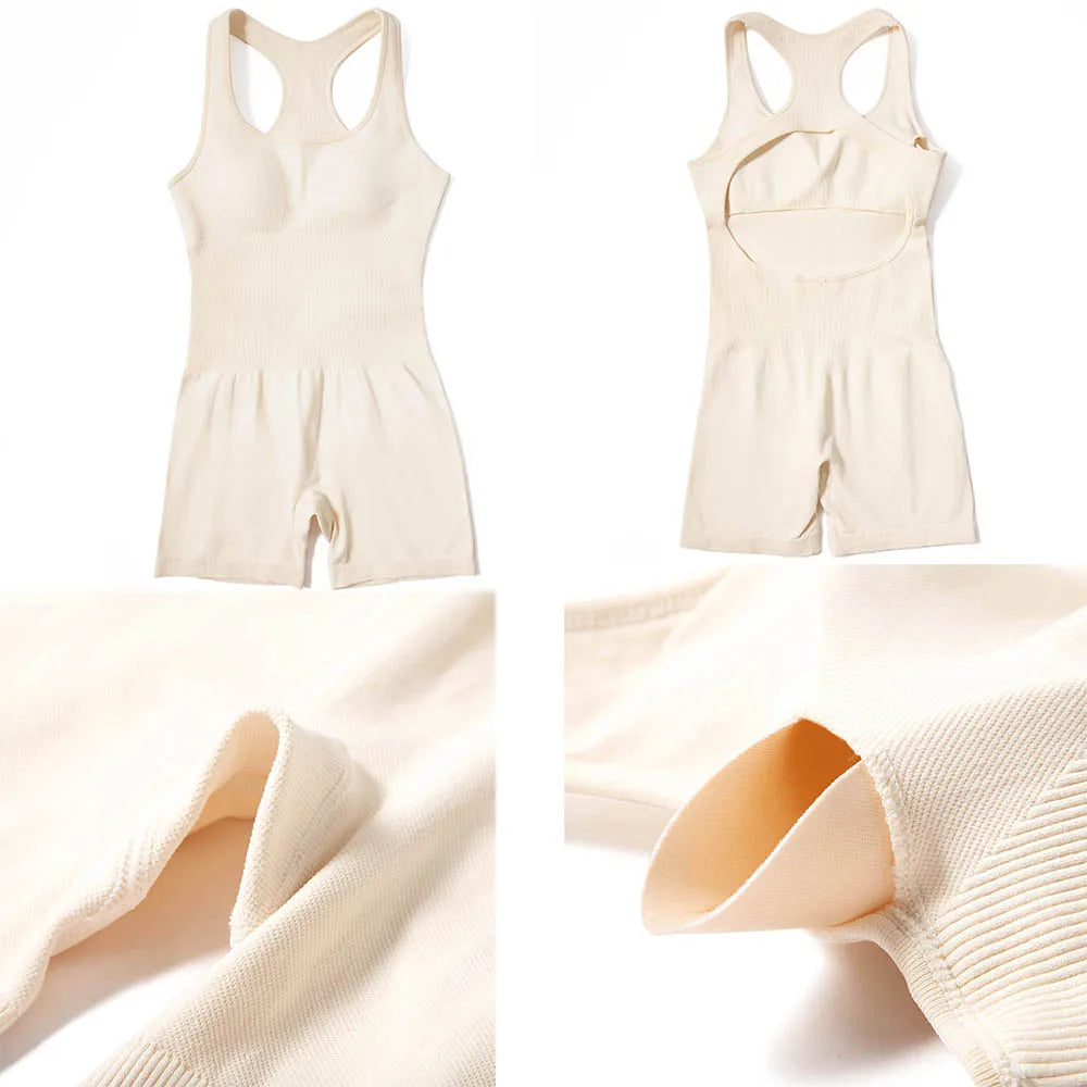 Women’s Sleeveless Yoga Jumpsuit