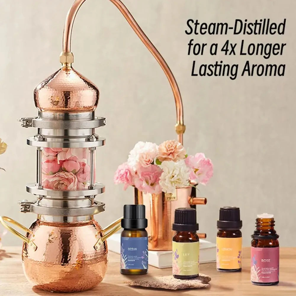 6-in-1 Essential Oil Diffuser Gift Set – Premium Aromatherapy Blends