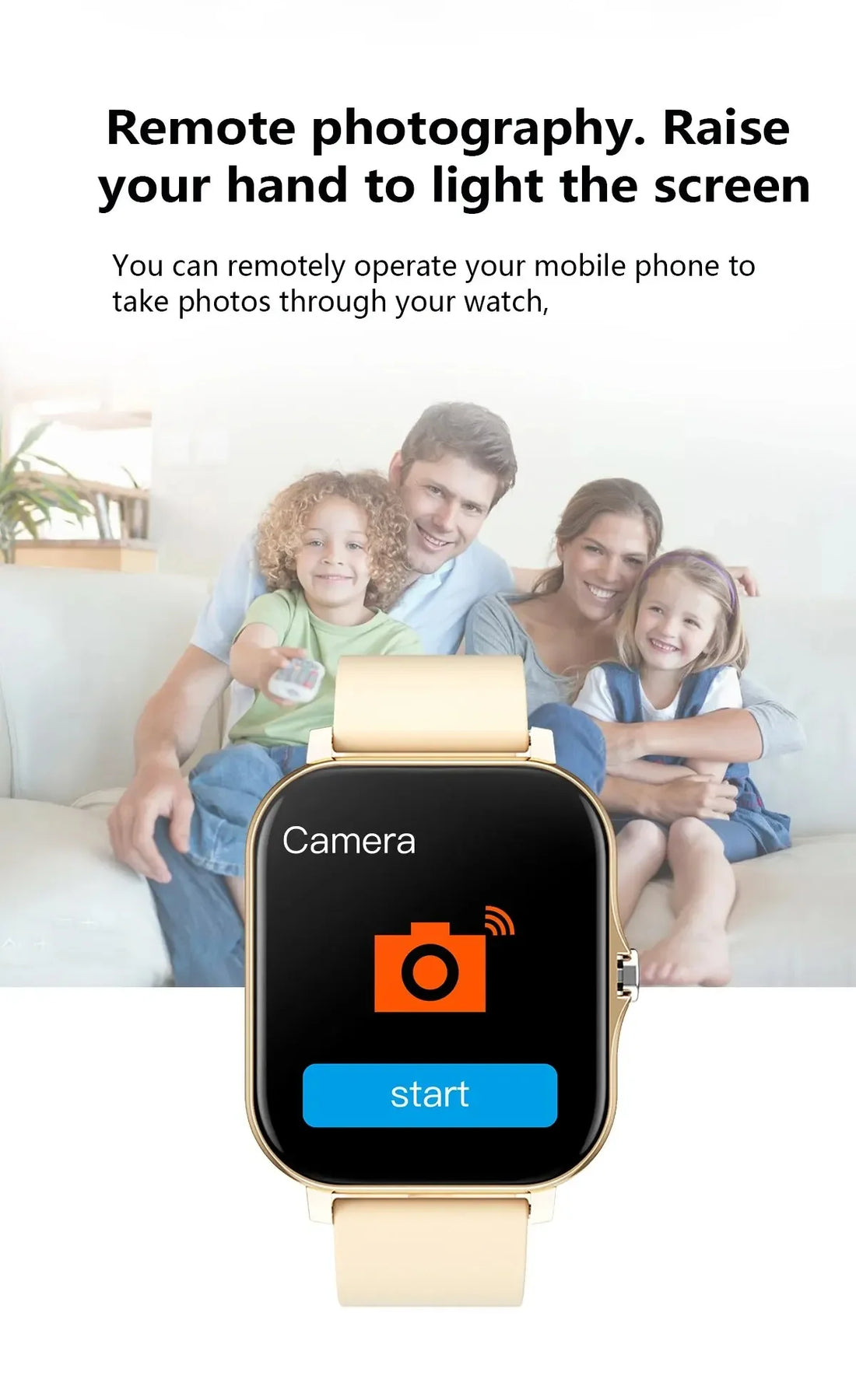 Full-Touch GPS Sports Smartwatch