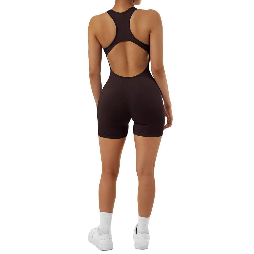 Women’s Sleeveless Yoga Jumpsuit