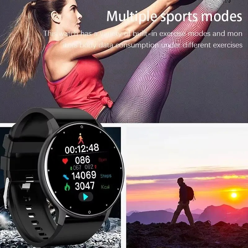 LIGE 2025 Smartwatch Men Bluetooth Fitness Tracker