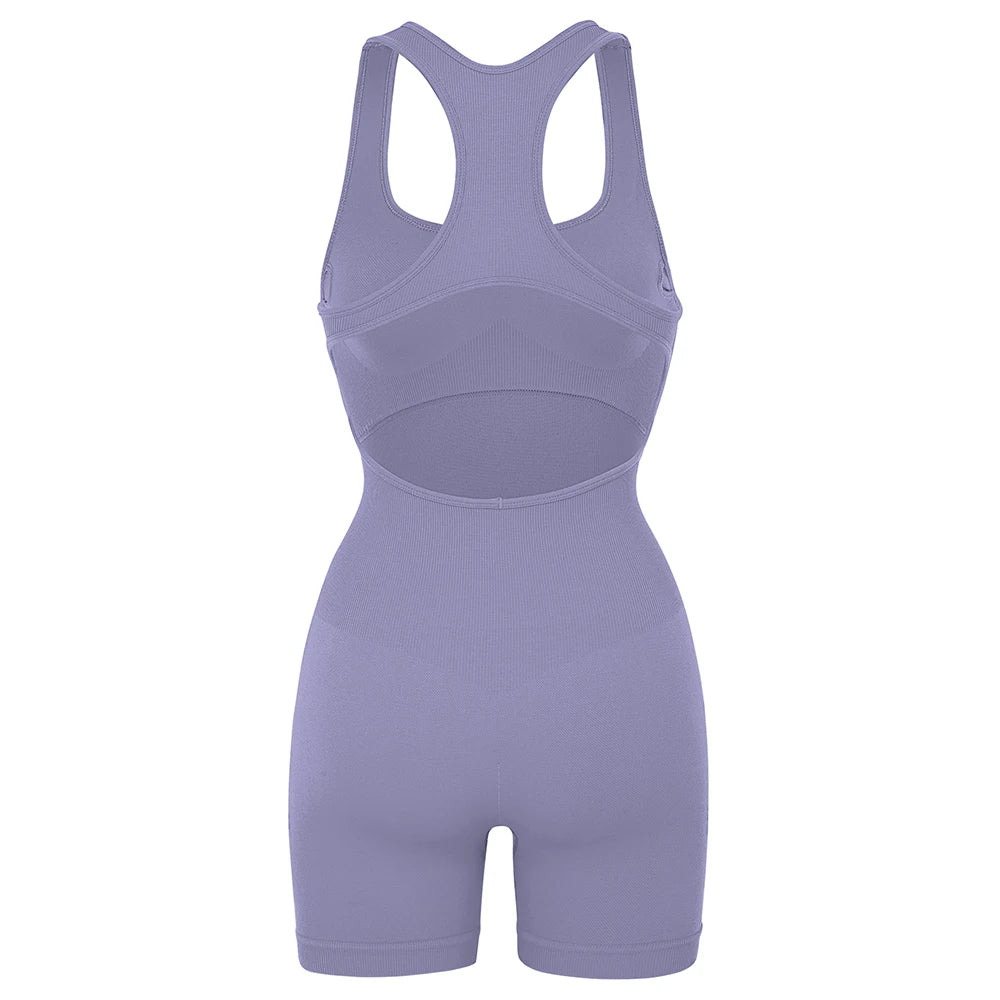 Women’s Sleeveless Yoga Jumpsuit
