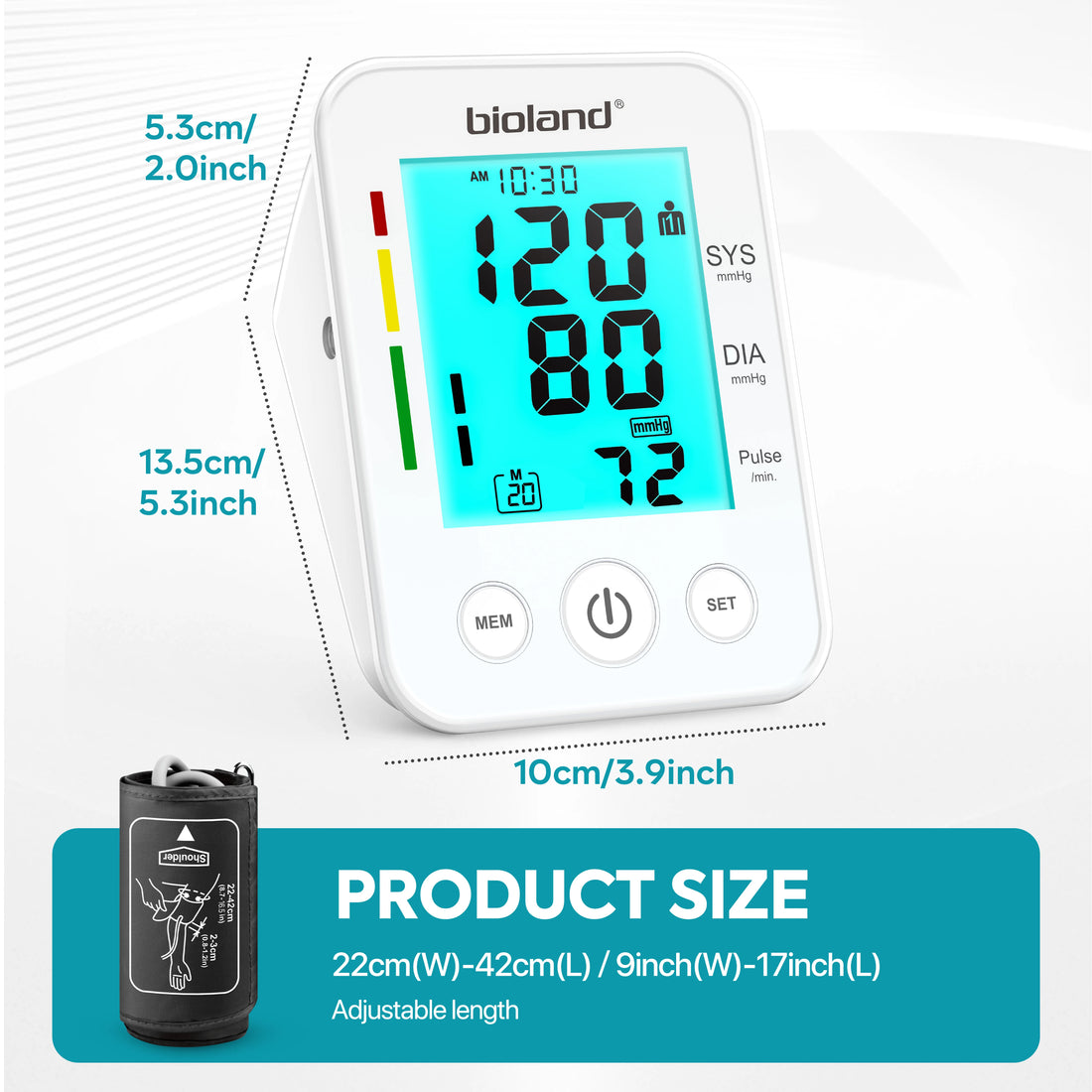 Bioland 2008 Digital Upper Arm Blood Pressure Monitor