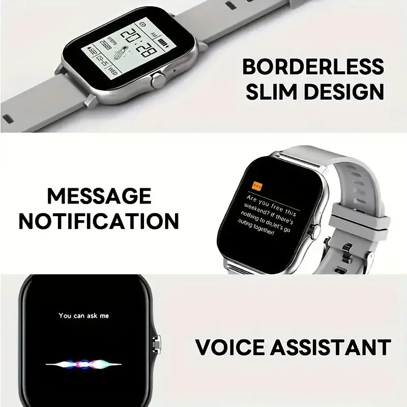 Full-Touch GPS Sports Smartwatch