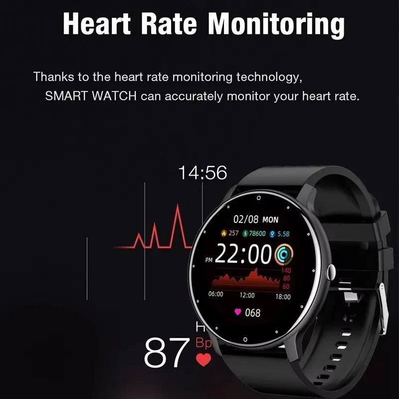 LIGE 2025 Smartwatch Men Bluetooth Fitness Tracker