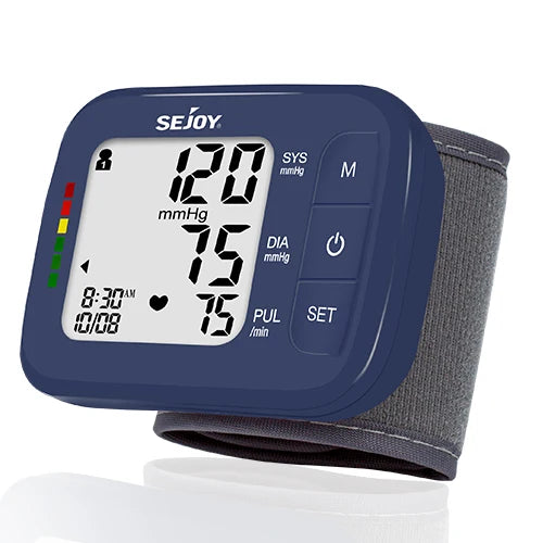 SEJOY Digital Wrist Blood Pressure & Heart Rate Monitor