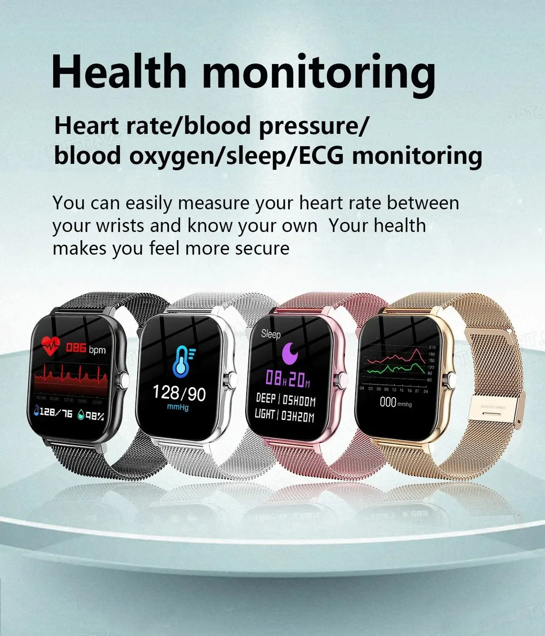 Full-Touch GPS Sports Smartwatch