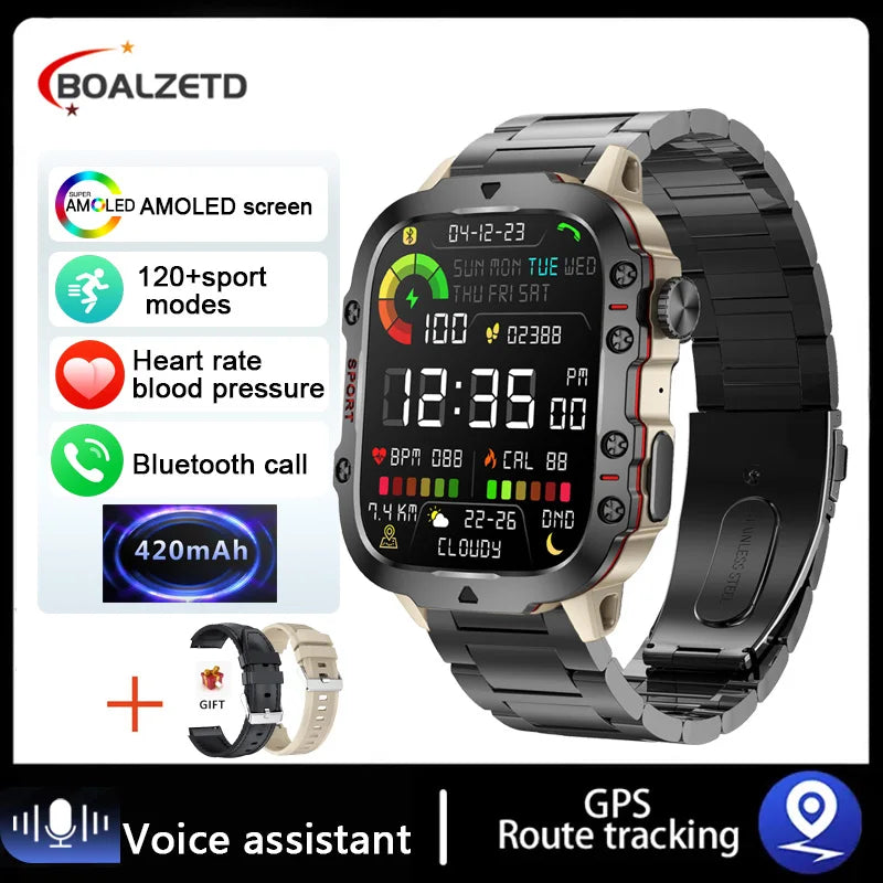 Military Smart Watch for Men: