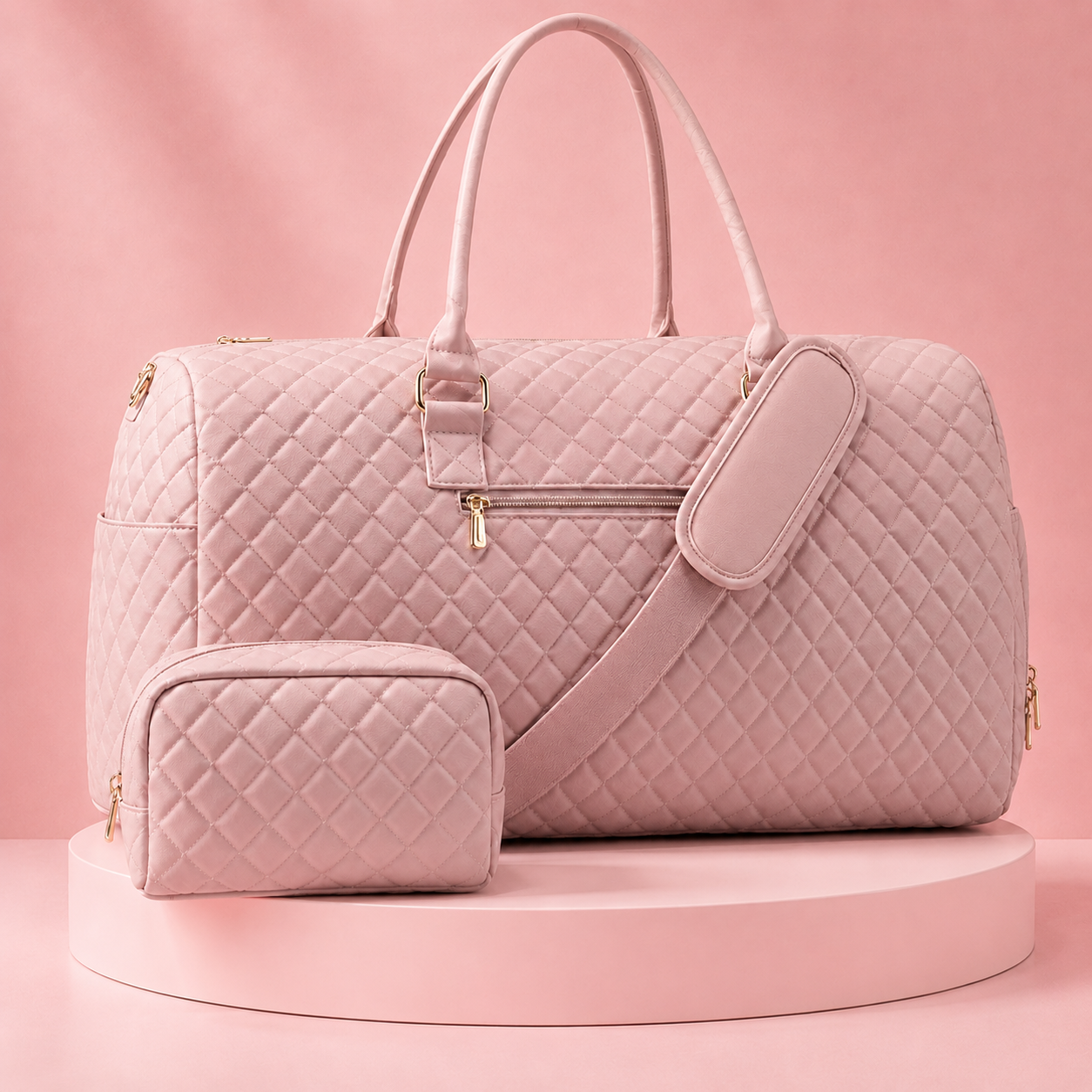 The Quilted Wellness Duffle