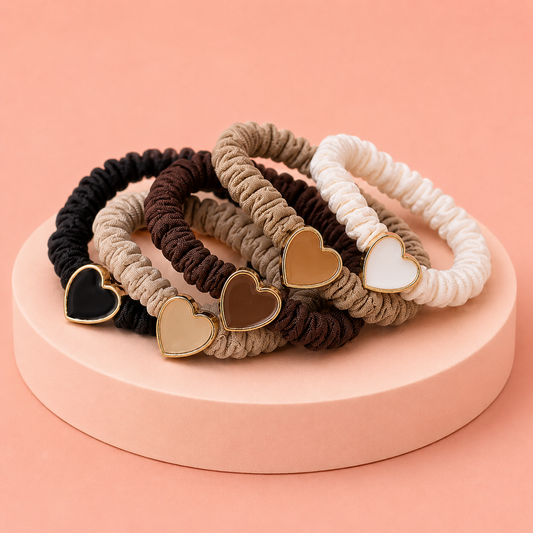 The Satin Heart Ties